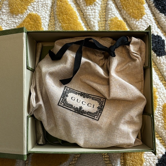 Gucci Leather belt with torchon Double G buckle in original box size 100 - Picture 5 of 13